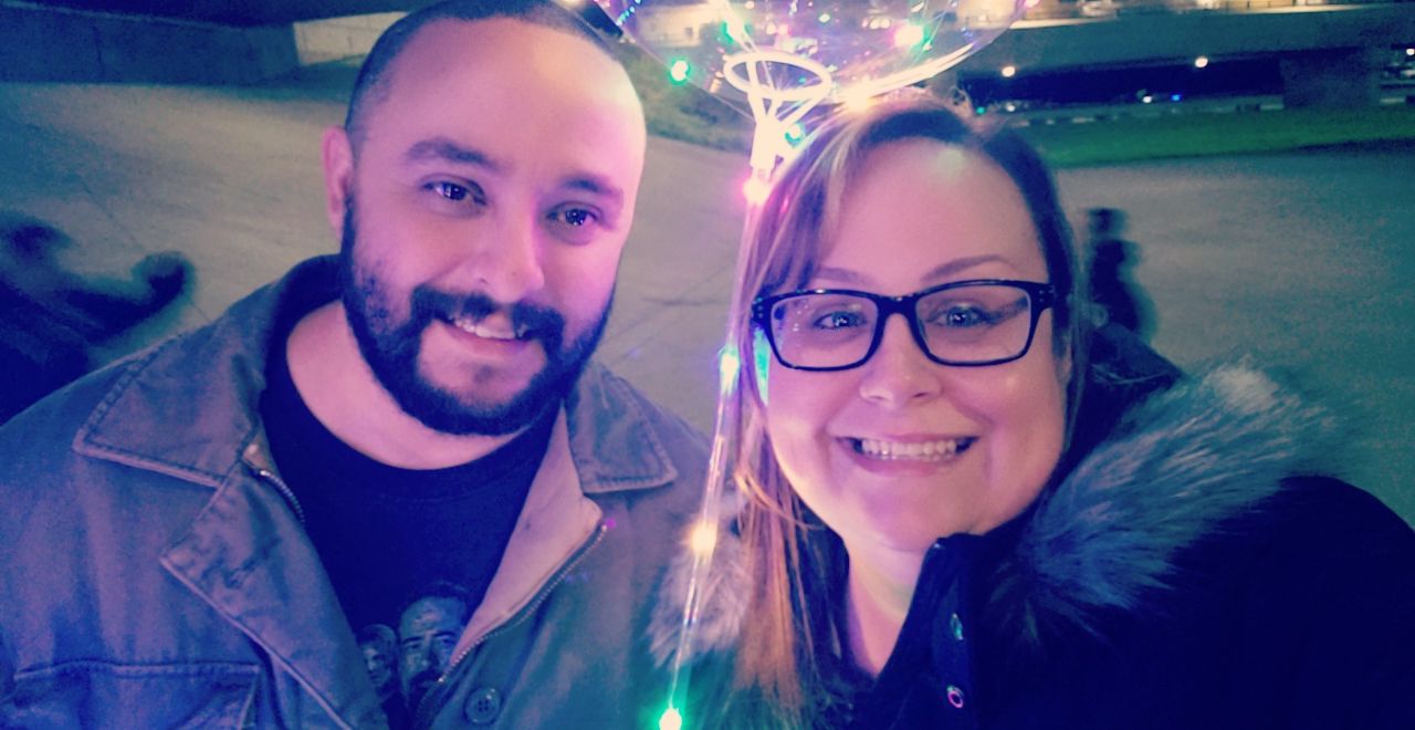 Christina Iovino and Christopher Dominguez